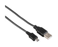 Hama KABEL USB-microUSB 0.6M HAMA czarny # - 1442588 - zdjęcie 2